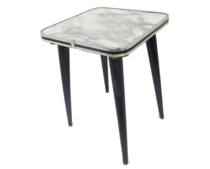 Small Retro Stool  Crutch Plant stand Pedestal Side Occasional Table Funky