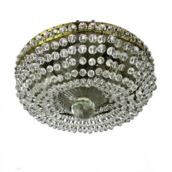 Bag & Tent Chandelier Pendant Crystal 3 Lights Design era Lobmeyr Bakalowits HTF