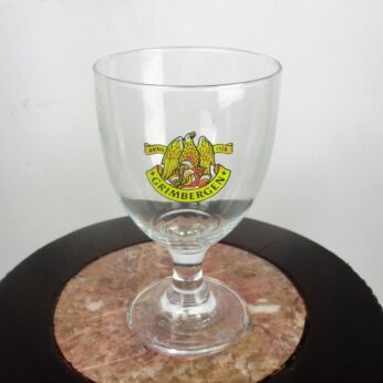 Grimbergen .33 cl glass Belgian Brewery Chalice/Goblet Beer Glass