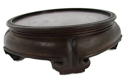 Pedestal Stand for Planter Flower Jardiniere or Vase Chinese Wood Display Base for Buddha