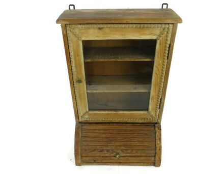 Large Kitchen Medicine Apothecary Bathroom Cabinet Shutter Display Gorgeous HTF