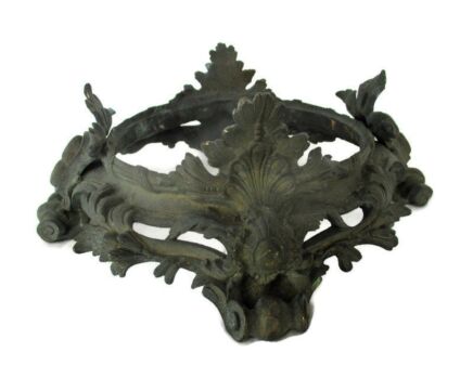 Antique Brass Pedestal Stand for Planter Flower Jardiniere or Vase Gorgeous