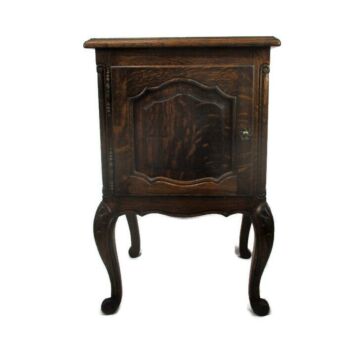Louis XVI style Bedside End Side Table Cabinet Nightstand Wood Hallway