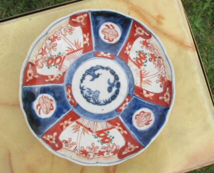 Antique Imari Plate Japanese Dish