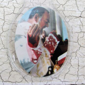 Stola Padre Patris Pio Pietrelcina Catholic Italy Relic Cloth Collector HTF