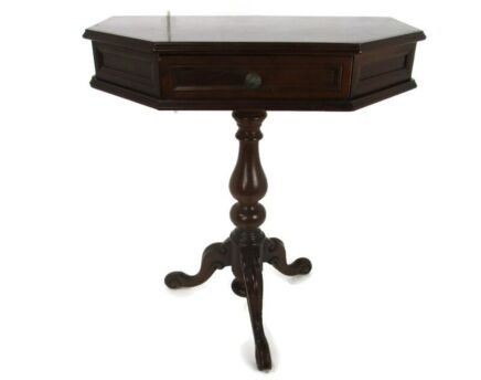 Hallway Telephone Side Occasional Table Edwardian Style Vintage Mid Century  Gorgeous