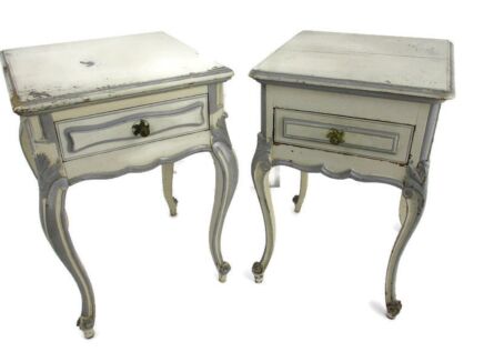 Vintage Couple Night stands Commode Hollywood Regency French Provincial