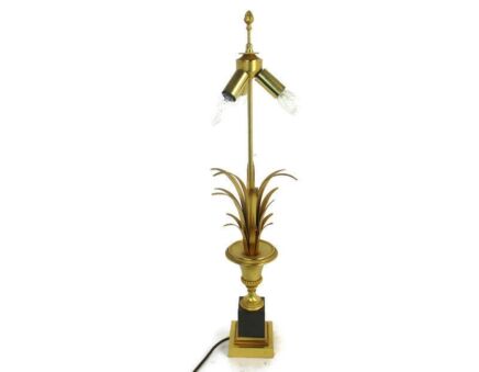Table Desk Nightstand Lamp Hollywood Regency era Maison Charles Gorgeous
