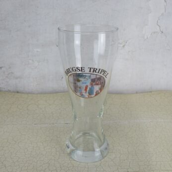 Brugse Tripel Belgian Abbey Ale Beer Glass Londerzeel Belgium Brewery Clearance