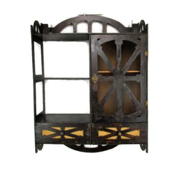 Hand made Thin Wood Medicine Kitchen Bathroom Cabinet Apothecary Wall Display