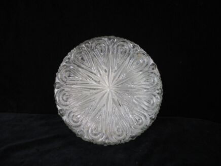 Glass Flush mount Sconce Lamp Lampada Art glass Helena Tynell Style Vintage