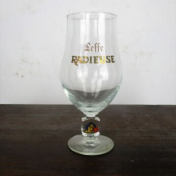 Leffe Radieuse Belgian Chalice/Goblet Beer Glass Abbaye Stemmed Special Edition