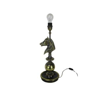 Table Desk Lamp Hollywood Regency Brass Working