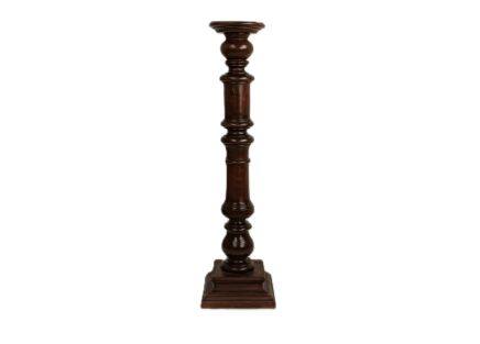 Art Nouveau Church Altar Pedestal plant stand Wooden Pulpit Lectern Antique Pillar 