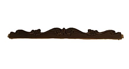 Large Antique Reclaimed Carved Wood Pediment over door salvaged architectural 