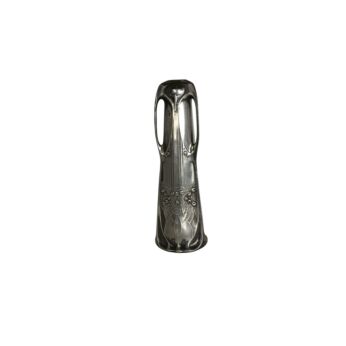Art Nouveau Silver-plated Pewter WMF Style Centerpiece Vase | Antique 1910s
