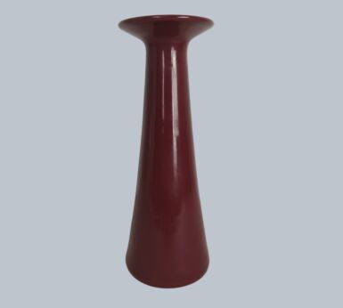 Vintage Ceramic Purple Vase Italy Funky Retro Decorative