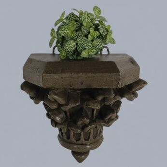 Antique Plaster Small Wall Hanging Console Bracket Shelf Corbel Ornate