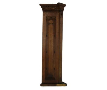 Hand Carved Wood Pediment Ornate  Architectural reclaimed Salvage  Panel Antique  Neo Gothic