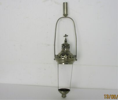 Religious Swinging Procession Torch Thuribles Candle Holder Metal Crucifix