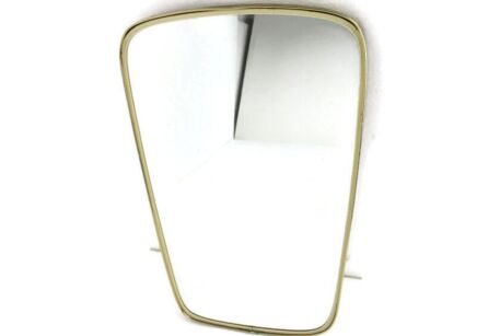 Ornate Oval Wood Wall Hanging Mirror Romantic Retro Vintage Vanity Bathroom