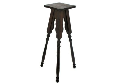 Vintage Pedestal Table Plant Flower Bonsai Stand Side Table Barn Country style Beautiful 33.46"