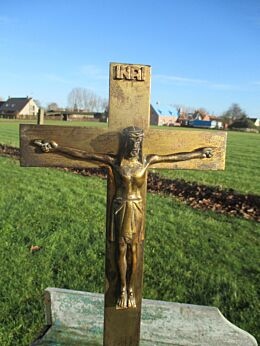 Antique Large Stunning Brass Standing Crucifix Cross Church Altar Jesus Christ