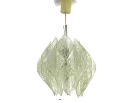Hall Lamp Chandelier Pendant ME Marbach Acryl Lucite Space Age Germany