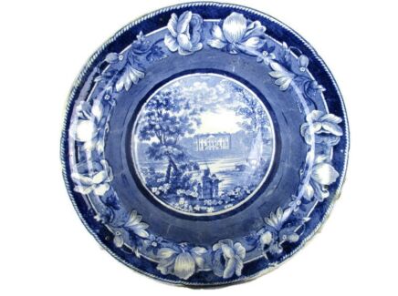 Antique Plate Foremark Derbyshire Sir Francis Burdett Reformer 1828 Transferware
