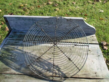 Vintage Antique French Authentic Coaster Cooling Wire Rack Pie Pastry Fil de Fer
