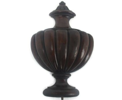 Antique Carved Wood Reclaimed Corbel Architectural Ornate Medallion Large Beautiful