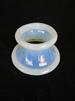 Venetian Murano Chandelier Replacement Part Art Glass Opaline Reclaimed Italy