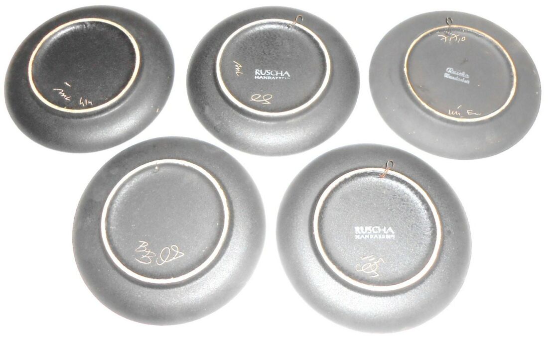 1 Ruscha Keramik Mid century West Germany Fat Lava Ceramic 70s