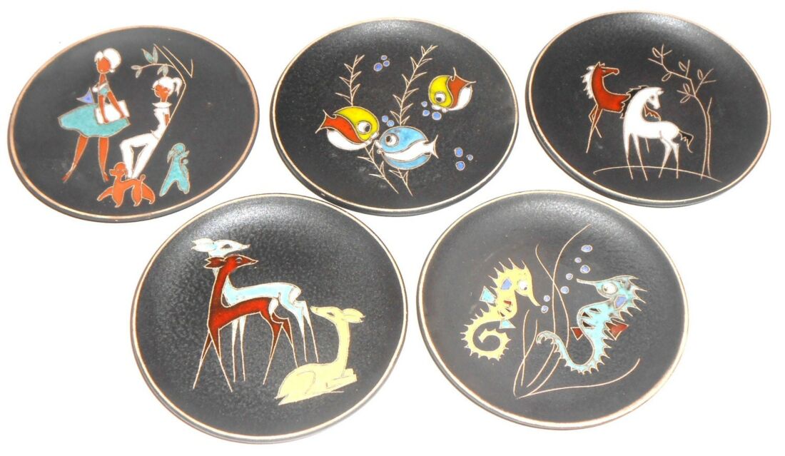 1 Ruscha Keramik Mid century West Germany Fat Lava Ceramic 70s