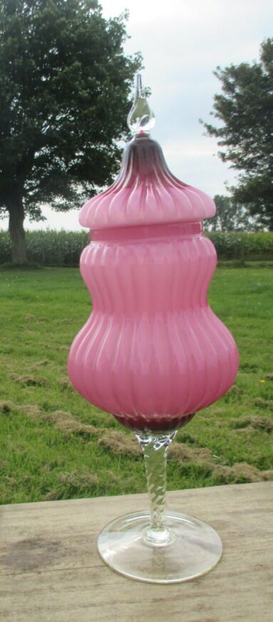 Storage Jar - Glass - Pink - Green - 6 Colors - 2 Sizes - ApolloBox