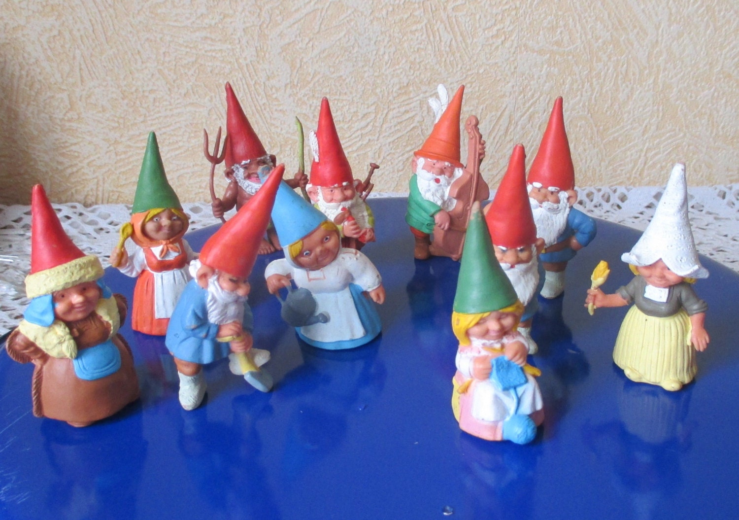 Figurine Les Aventures De David Le Gnome – Maison Du Gnome En PVC – Star Toys