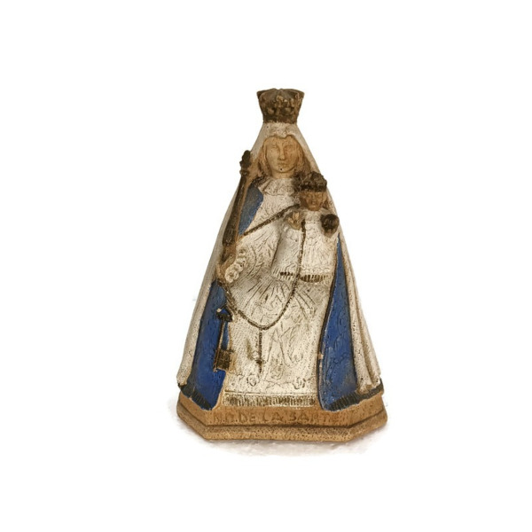 Black Madonna de la Sarte Virgin Mary Notre Dame with Key Resin ...